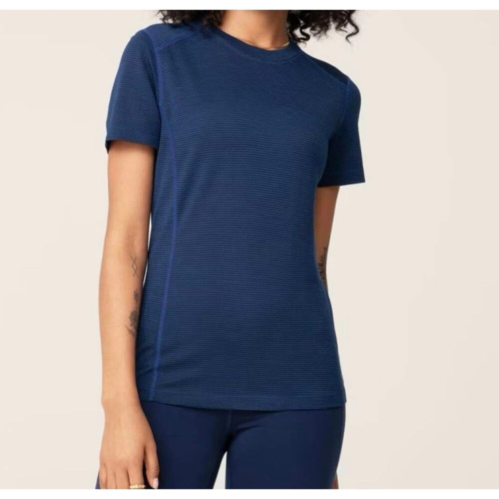 All Birds Wool Blend Blue Striped Tee